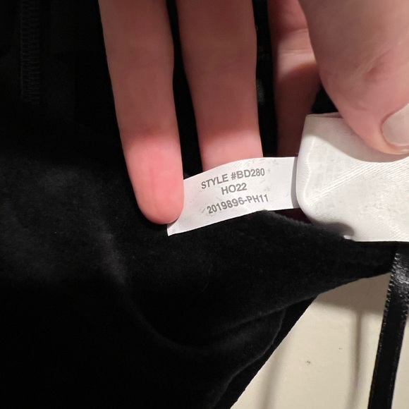 J.Crew Black Italian Stretch Velvet Leggings Mario Bellucci Size MP - Picture 5 of 12